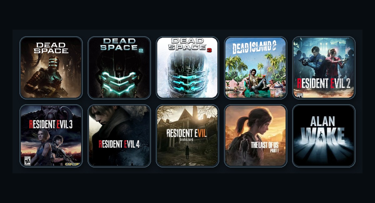 Catégorie Horreur et jeux disponibles